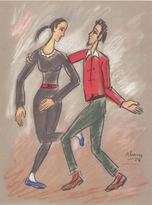 Dancing Parisian Existentialists